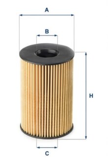 Фільтр масляний BMW, ROLLS ROYCE UFI 25.201.00