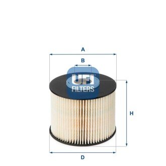 Паливний фільтр UFI 26.055.00