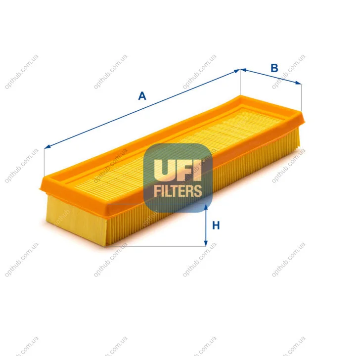 Фильтр воздушный UFI 30.025.00 (фото 1)