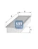 Фільтр повітряний MINI -ua UFI 30.346.00 (фото 1)