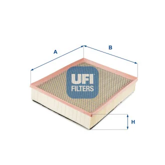 Фільтр повітряний VOLKSWAGEN -ua UFI 30.512.00