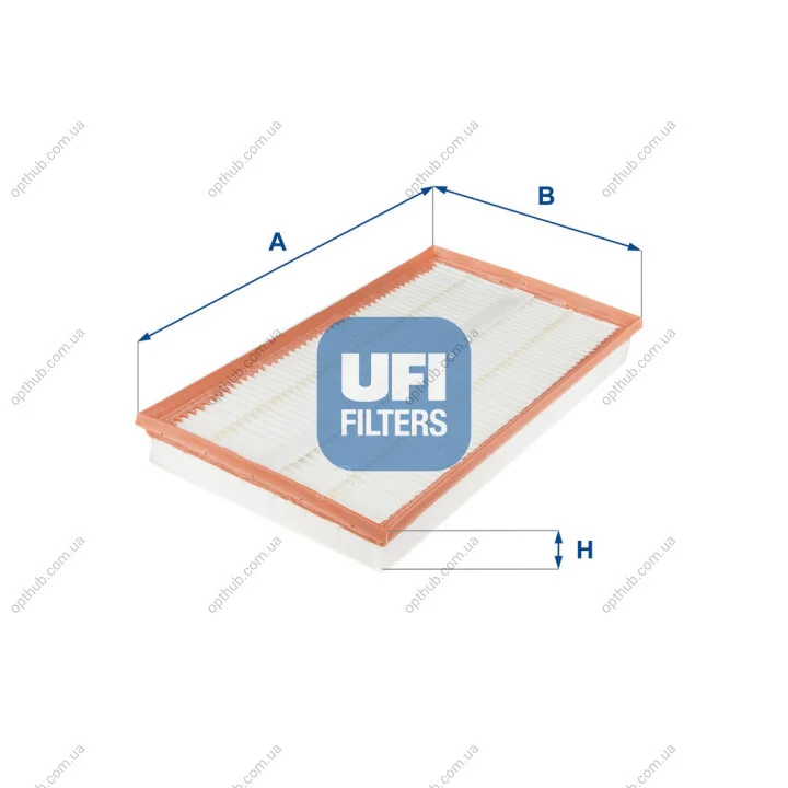 Повітряний фільтр UFI 30.658.00 (фото 1)