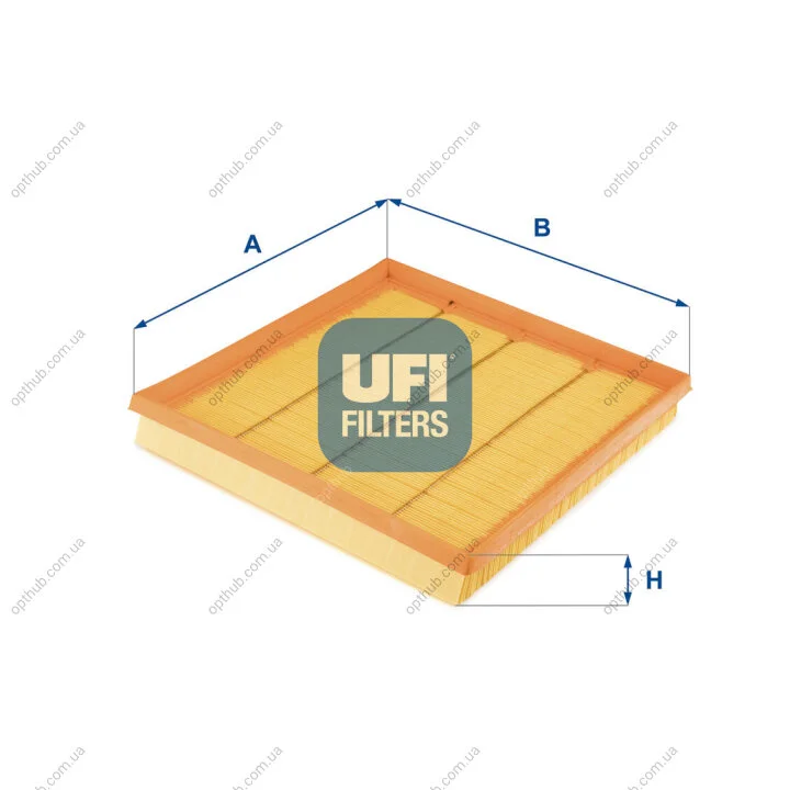 Повітряний фільтр UFI 30.711.00 (фото 1)
