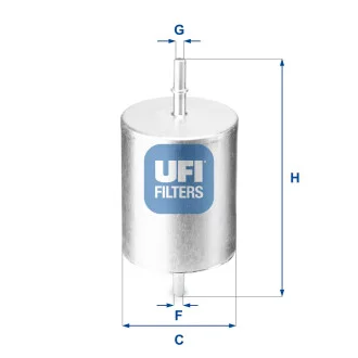 Фільтр паливний FORD -ua UFI 31.817.00