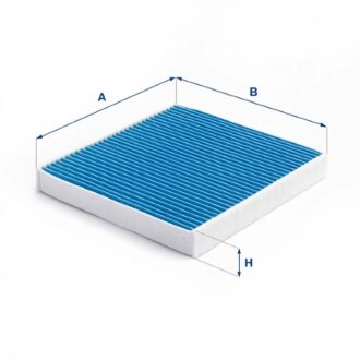 Фільтр салону антибактеріальний AUDI, MAN, SEAT, SKODA, VOLKSWAGEN UFI 34.219.00