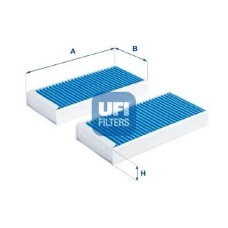 Фільтр салону (антиалергія) UFI 34.279.00