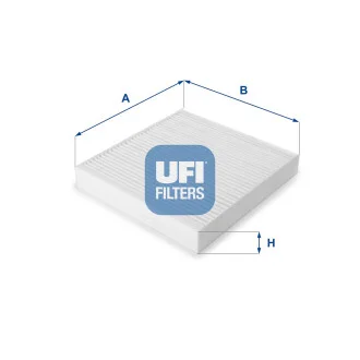 Фільтр салону CITROEN, MITSUBISHI, NISSAN, PEUGEOT -ua UFI 53.218.00