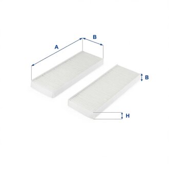 Фільтр салону CITROEN, PEUGEOT -ua UFI 53.313.00