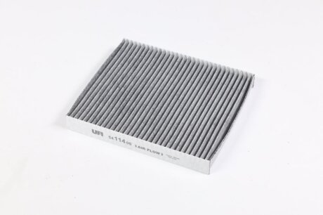 Фільтр салону SKODA FABIA 99-, ROOMSTER 06-, AUDI A2, VW POLO 02- вугільний UFI 54.114.00