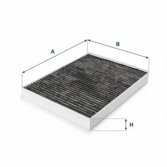Фільтр салону вугільний AUDI, PORSCHE, VOLKSWAGEN -ua UFI 54.148.00