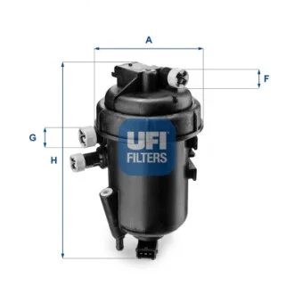Фільтр паливний FIAT -ua UFI 55.112.00