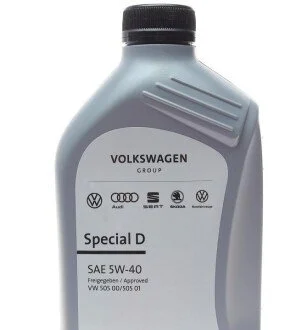 Масло 5W40 Special D (1л) (VW505 00/505 01) (opt-om) VAG GS55505M2