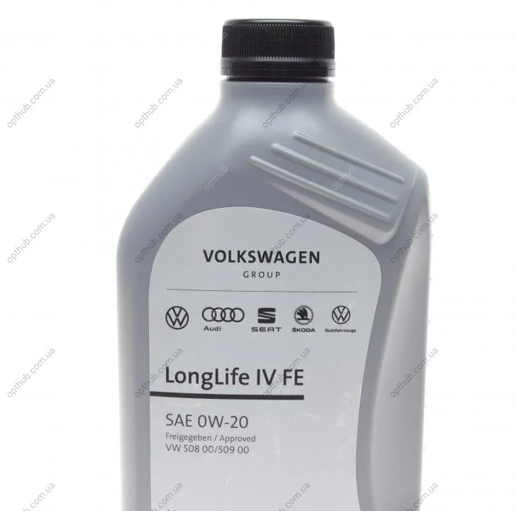 Олива 0W20 LongLife IV (1л) VW 508.00/509.00 (opt-om) VAG GS60577M2 (фото 1)