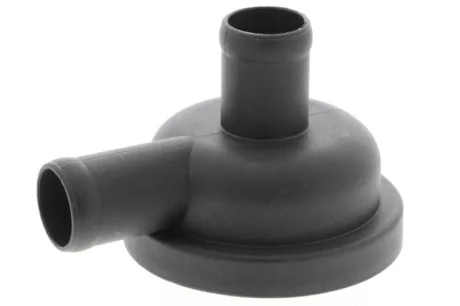 Патрубок вентиляції картера AUDI 100 C4, 200 C3, 80 B4, A3, A4 B5, A6 C4, A6 C5, COUPE B3, QUATTRO, TT SEAT ALHAMBRA, CORDOBA, IBIZA II, IBIZA III, LEON, TOLEDO II 1.8/2.2 03.89-12.10 VAICO V10-2504-1