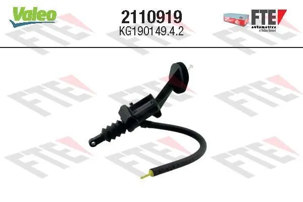 Головний циліндр зчеплення (19/19,05мм) FORD TRANSIT, TRANSIT TOURNEO 2.2D 04.06-12.14 Valeo 2110919 (фото 1)