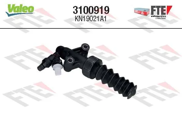 Робочий циліндр зчеплення (19,05мм) CITROEN C2, C2 ENTERPRISE, C3 I, C3 PLURIEL, C4, C4 I, NEMO FIAT FIORINO, QUBO PEUGEOT 1007, 206, 206+, 307, BIPPER, BIPPER TEPEE 1.1-1.6LPG 07.00- Valeo 3100919 (фото 1)