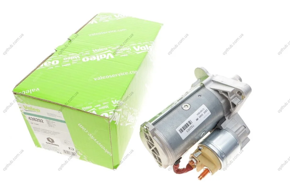 Стартер Opel/Nissan/Renault 12V 2,2kW (вир-во VALEO) Valeo 438202 (фото 1)