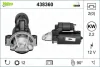 Стартер (12В, 2,2кВт, новий) CITROEN JUMPER III FIAT DUCATO FORD RANGER, TOURNEO CUSTOM V362, TRANSIT, TRANSIT CUSTOM V362, TRANSIT TOURNEO, TRANSIT V363 LAND ROVER DEFENDER 2.2D/2.4D/3.2D 04.06- Valeo 438360 (фото 4)
