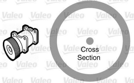 Кільце гумове Valeo 509176