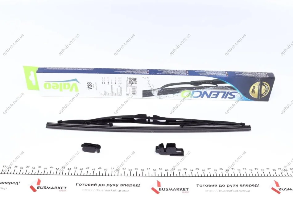 Щитка стеклоочистителя (380мм)) Audi A4/A6/Chevrolet Aveo/Renault Kangoo 96- VALEO UA63 Valeo 574108 (фото 1)