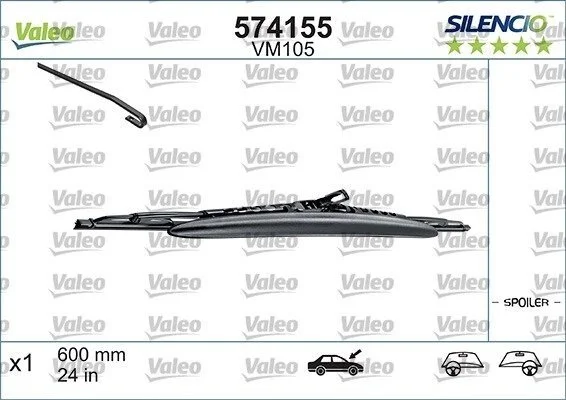 Стеклоочиститель Valeo 574155 (фото 1)