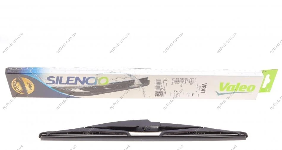 Щітка склоочисника ПЛАСТИКОВЫЙ ЗАДНИЙ SILENCIO® / 345 MM / VR41 Valeo 574207 (фото 1)