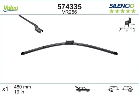 Щітка склоочисника Valeo 574335
