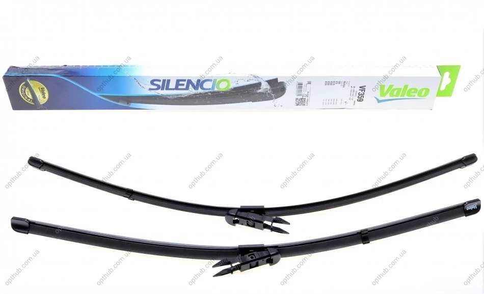 Щетка стеклоочистителя К-Т БЕСКАРКАСНЫЙ SILENCIO® / 600/550 MM / VF359 Valeo 574373 (фото 1)