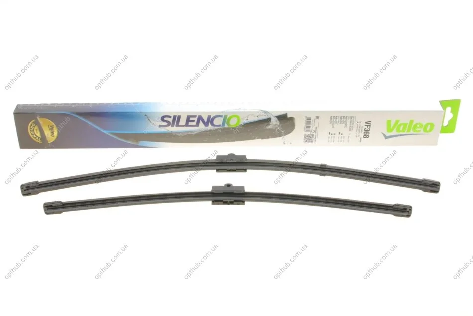 Щітка склоочисника К-Т БЕСКАРКАСНЫЙ SILENCIO® / 550/475 MM / VF368 -ua Valeo 574468 (фото 1)