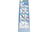 Щитка стеклоочистителя (задняя) (280mm) BMW 1 (E87)/MB GLA-Class (X156) 03- VALEO UA63 Valeo 574608 (фото 6)