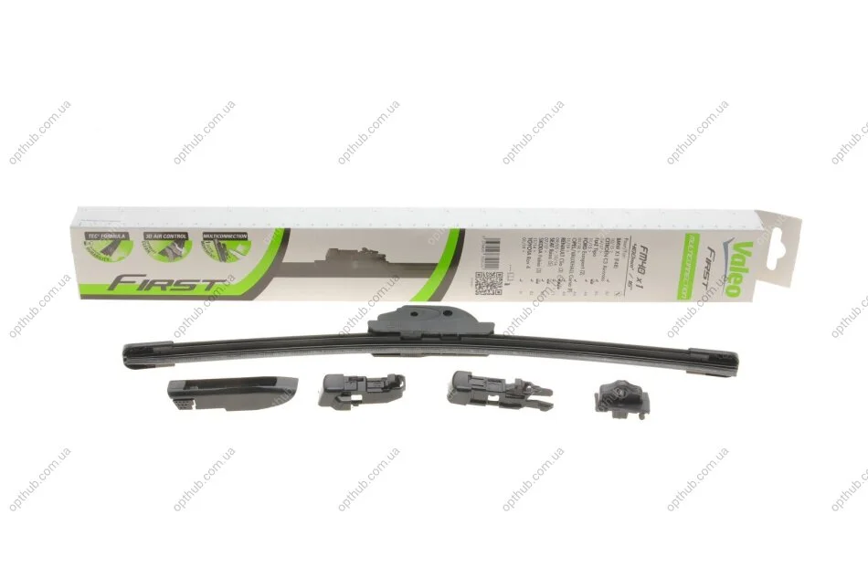 Щітка склоочис. 400 безкаркасна First Multiconnection (вир-во) Valeo 575002 (фото 1)