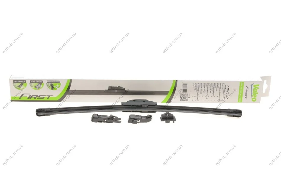 Щітка склоочис. 475 безкаркасна First Multiconnection (вир-во) Valeo 575004 (фото 1)