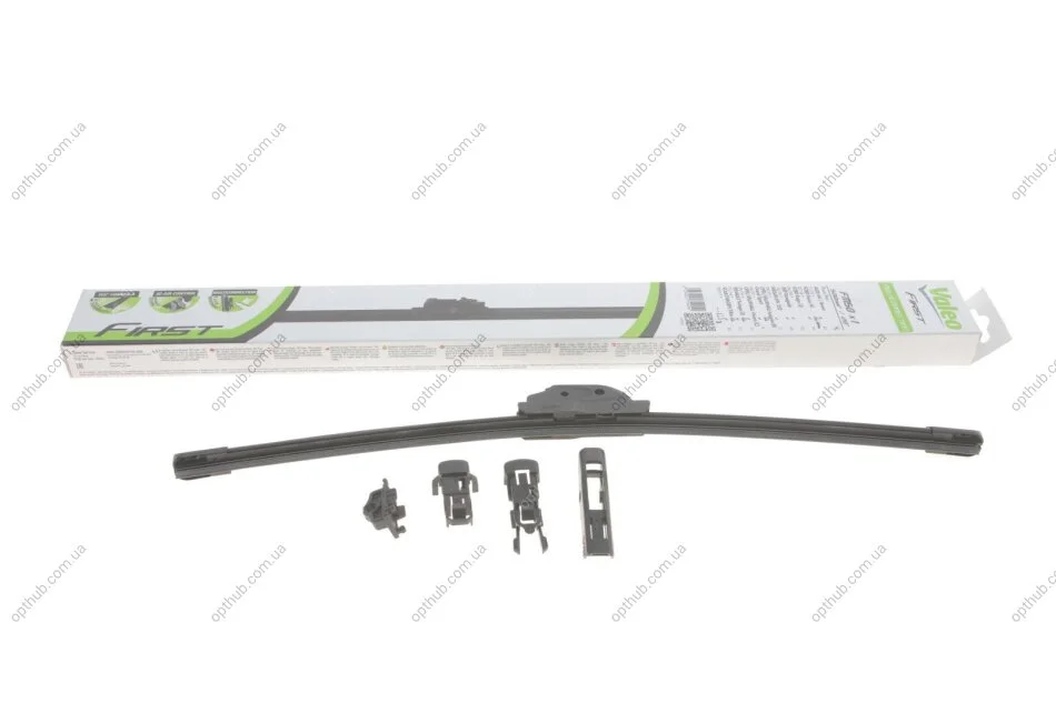 Щітка склоочис. 500 безкаркасна First Multiconnection (вир-во) Valeo 575005 (фото 1)