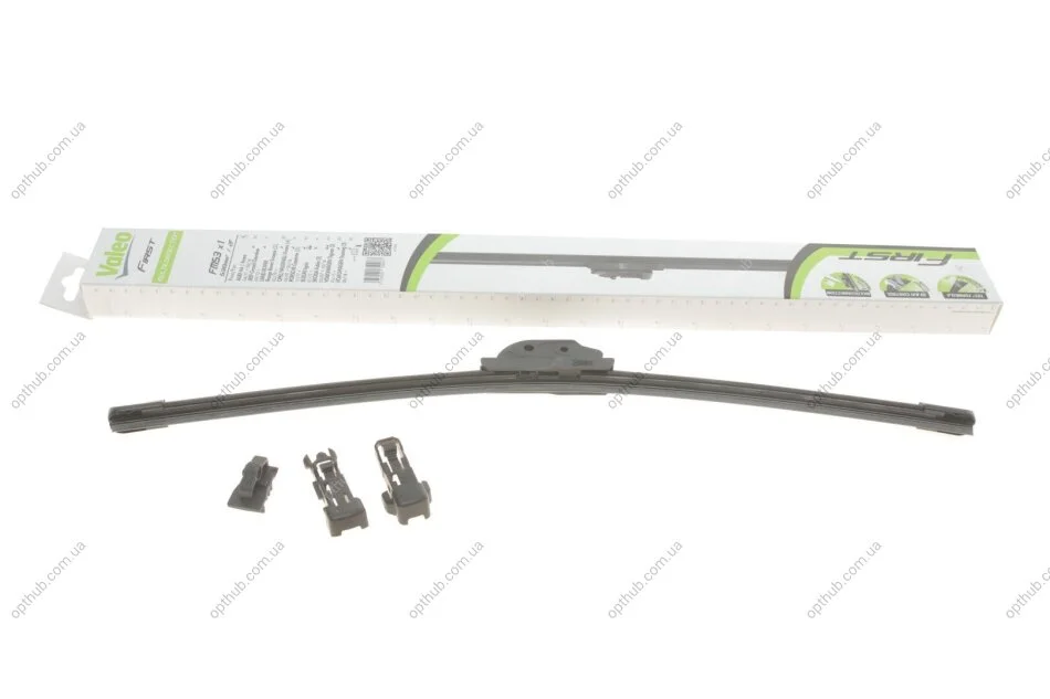 Щітка склоочис. 530 безкаркасна First Multiconnection (вир-во) Valeo 575006 (фото 1)