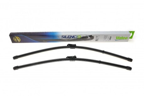 Щітка склоочисника К-Т БЕСКАРКАСНЫЙ SILENCIO® / 650/580 MM / VF857 -ua Valeo 577857