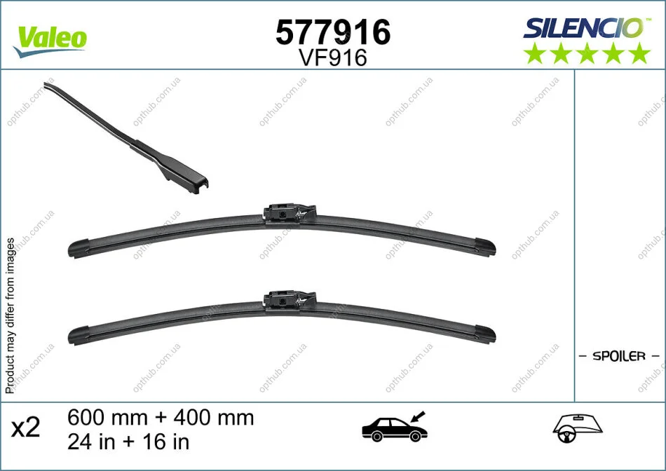 Щітка склоочисника Valeo 577916 (фото 1)