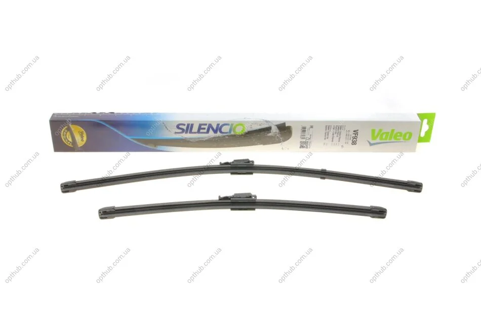Щітка склоочисника К-Т БЕСКАРКАСНЫЙ SILENCIO® / 550/400 MM / VF938 -ua Valeo 577938 (фото 1)