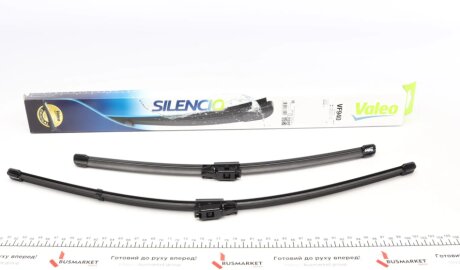 Щітки склоочисника (600/450 мм) Dacia Duster 10- (Silencio) (opt-om) Valeo 577940