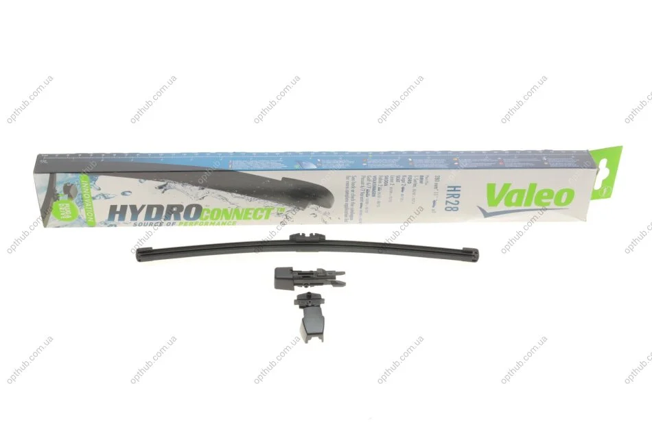 Щетка стеклоочист. 280 мм стекла заднего HYDROCONNECT (пр-во) Valeo 578561 (фото 1)