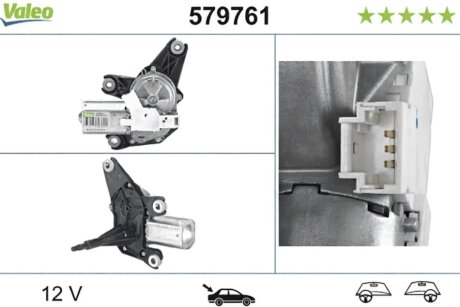Двигун склоочисника Valeo 579761