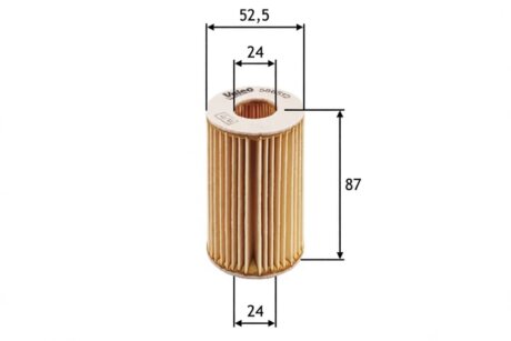 Фільтр масляний RENAULT CLIO II 1.2, RENAULT TWINGO I 1.2 -ua Valeo 586512