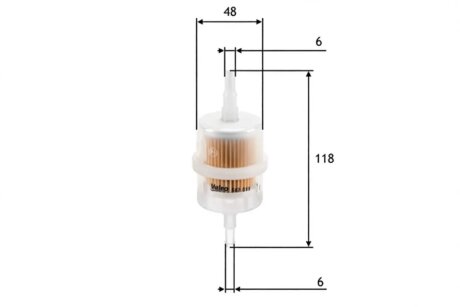 Фільтр паливний Valeo 587011