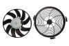 Вентилятор радіатора кондиціонера VW Crafter/MB Sprinter 906 06- (з решіткою) UA63 Valeo 696083 (фото 2)
