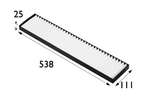 Фільтр салону FORD GALAXY (95>2000) 1.9TDI, 2.0I, 2.3I, 2.8I/SEAT ALHAMBRA 1.8I, 1.9TDI, 2.0I, 2.8I/ALH -ua Valeo 698247