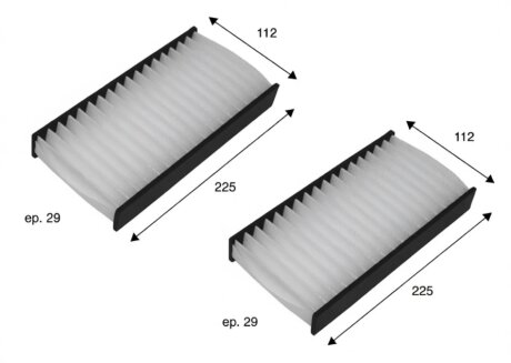 Фільтр салону Valeo 698735