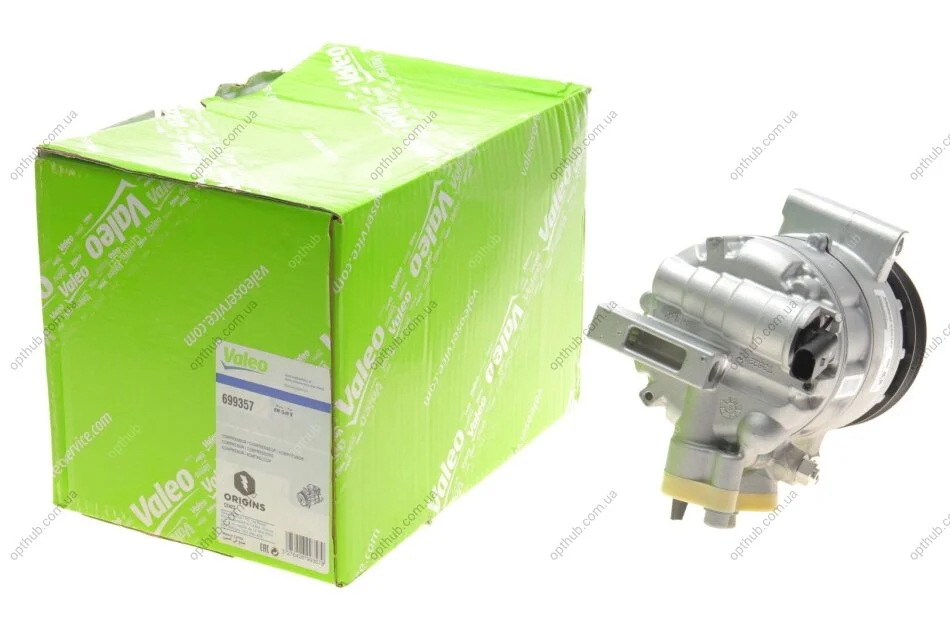 Компресор кондиціонера AUDI, SKODA, VW (Вир-во VALEO) Valeo 699357 (фото 1)