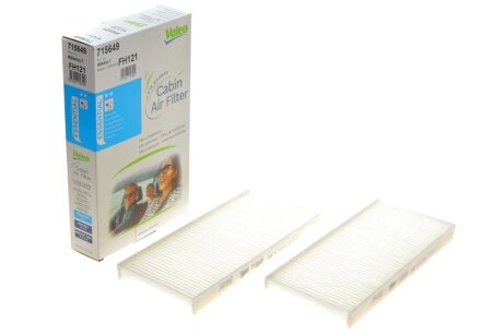 Фільтр салону RENAULT KANGOO (2007>) 1.5DCI, 1.6I/MASTER (2010>) 2.3DCI -ua Valeo 715649