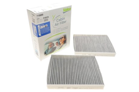 Фільтр салону вугільний BMW 5 SERIES F10 2.0, 2.0D, 2.0D ED, 2.5, 3.0, 3.0D, 4.4V8, 4.4I/5 SERIES GRAN -ua Valeo 715690