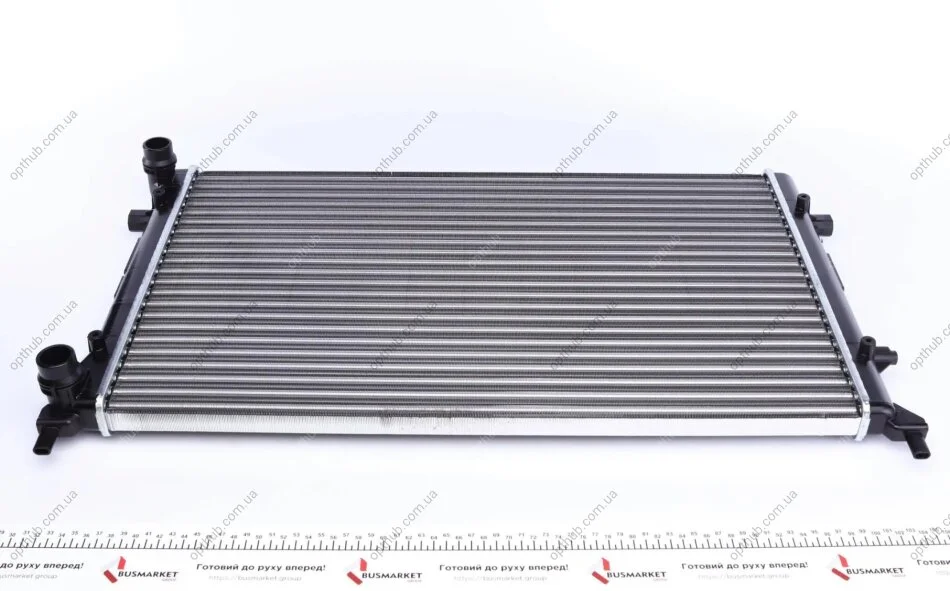 Радіатор охолоджування "AUDI: A3 (2003>2008) 1.6FSI, 1.6I/SEAT: ALTEA (2004>2009) 1.4I, 1.6I;LEON II (2 Valeo 734332 (фото 1)