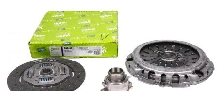 Комплект зчеплення Iveco Daily II (d=235mm) VALEO UA63 Valeo 801409